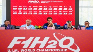 UIM F1H2O Dünya Şampiyonası Kırgızistan Grand Prixsinin basın toplantısı yapıldı
