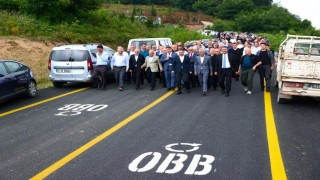 Ulubeyde 5 kilometrelik grup yolu hizmete açıldı