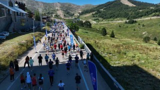 Uludağda doğa ve spor şöleni