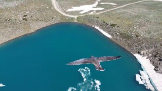 Uludağın buzul gölleri taştı: Yaz ortasında kutup manzaraları
