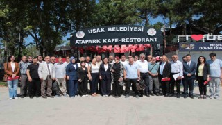 Uşak Belediye Başkan Vekili Terekeci Özkan basın mensupları ile bir araya geldi