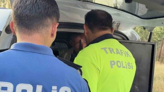 Uygulamada kimlik kontrolü yapılan çocuğun babası ekiplere mukavemet gösterdi