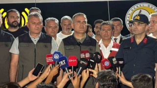 Vali Akbıyık: Orman yangını için 417 personel ve 126 araçla mücadelemiz sürüyor