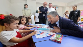Vali Aktaş, Yaz Kuran Kursu öğrencileriyle buluştu