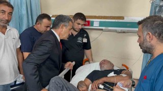 Vali Ekici, Cudi Dağı dönüşünde yaralanan 34 vatandaşı ziyaret etti