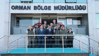 Vali Hacıbektaşoğlundan Orman Bölge Müdürlüğüne Ziyaret