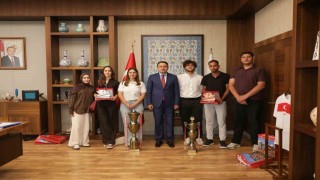 Vali Işın, DUSCART Takımını ağırladı
