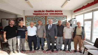 Vali Mehmet Makastan Gazilere anlamlı ziyaret