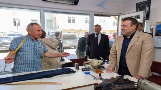 Vali Sözer esnaf ve vatandaşla bir araya geldi