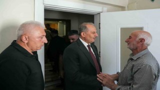 Vali Taşyapandan Yüksel Işıkın kayınpederine taziye ziyareti