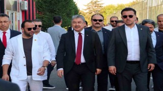 Vali Yılmaz ve Milletvekili Hatipoğlu, Eskişehirsporu ziyaret etti