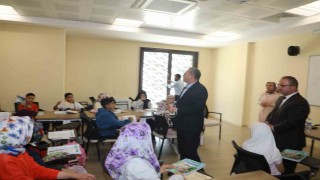 Vali Ziya Polattan Yaz Kuran Kursu ziyaret!