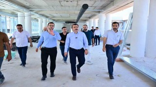 Yavuzselim pazaryerinde çalışmalar devam ediyor