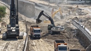 Yeni Dörtyol Köprülü Kavşağında çalışmalar sürüyor