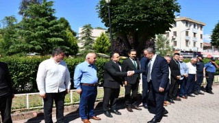 Yeni Vezirköprü Kaymakamı Yıldıza karşılama