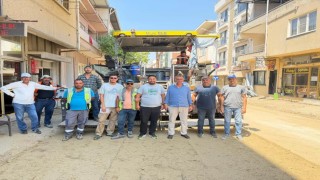 Yenipazarda sıcak asfalt çalışmaları hız kesmeden sürüyor