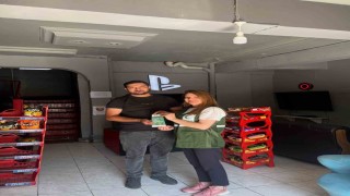 Yeşilay Kars Şubesinden esnafa bağımlılıkla mücadele bilgilendirmesi