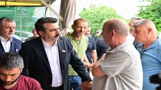 Yıldırımda mahalle ziyaretleri Samanlıda devam etti
