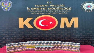 Yozgatta 130 paket kaçak sigara elegeçirildi