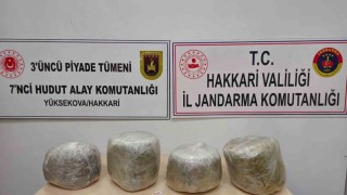 Yüksekovada 11 kilo skunk ele geçirildi