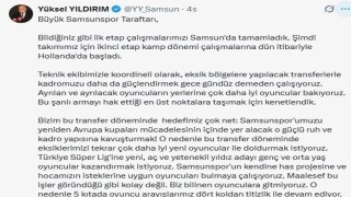 Yüksel Yıldırım: Ayrılan oyuncuların yerine çok daha iyilerine bakıyoruz