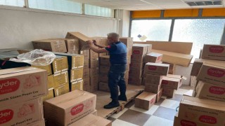 Zabıta ekipleri son kullanım tarihi geçen 768 kilogram poşet çaya el koydu