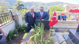 Zonguldakta 15 Temmuz Demokrasi ve Milli Birlik Gününde şehitlik ziyareti