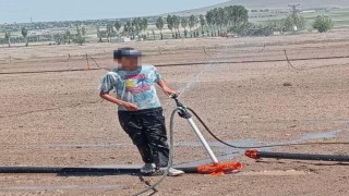 13 yaşındaki motosiklet sürücüsünün öldüğü kaza güvenlik kamerasında