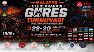 15 ülkeden bin 19 güreşçi Malatyada mindere çıkacak
