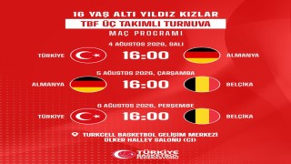 16 Yaş Altı Yıldız Kız Milli Takımı, İstanbulda üç takımlı turnuvada mücadele edecek