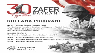 30 Ağustos Zaferi Ataşehirde coşkuyla kutlanacak