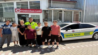 370 öğrenciye trafik eğitimi verildi