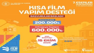 7. Esenler Film Festivali kapsamında Kısa Film Yapım Desteği başvuruları başladı