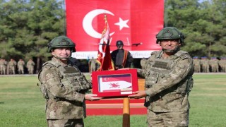 70inci Mekanize Piyade Tugay Komutanlığında komuta ve sancak devir teslim töreni gerçekleştirildi