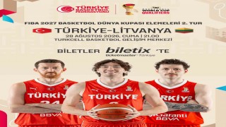 A Milli Erkek Basketbol Takımının Litvanya maçı biletleri satışta