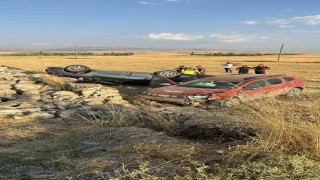 Afyonkarahisarda trafik kazası: 1 ölü 5 yaralı