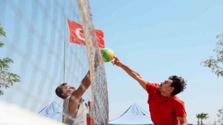Ağaparkta 250 sporcuyu bir araya getiren festival düzenlendi