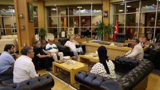 Ahmet Özhandan DPÜye ziyaret: Kütahyanın Mevlevî ve tasavvufî ruhu konuşuldu