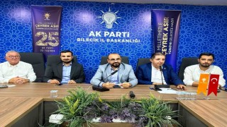 AK Parti Bilecikte İlçe Danışma Toplantısı gerçekleştirildi