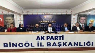 AK Parti Bingöl İl Başkanı Seven: 25 yıldır, Türkiyeyi her alanda büyütmenin ve güçlendirmenin mücadelesini