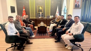 AK Parti Edremit İlçe Teşkilatından Kaymakam Engine ziyaret