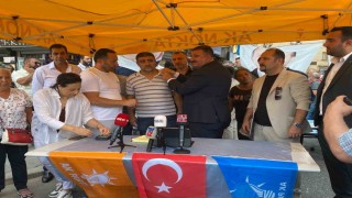 AK Parti Konakta 25. kuruluş yılında 500 yeni üye
