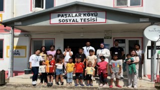 Akçakocada tarım işçilerinin çocuklarına sağlık taraması