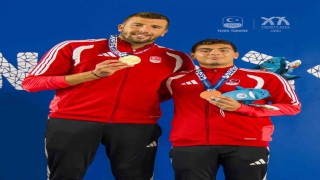 Akdeniz Oyunlarında Emre Sakçı altın, Nusrat Allahverdi bronz madalya kazandı