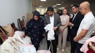 Akdeniz’de Kursiyerlerin El Emeği Ürünleri Sergilendi
