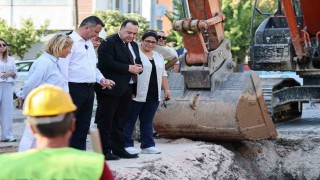 Akhisarda yağmur suyu kabusu sona erecek