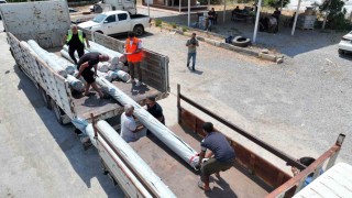 Alanya ve Gazipaşalı yangınzede üreticilere sera naylonu desteği