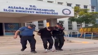 Aliağada 22 yıl hapis cezası bulunan şahıs yakalandı