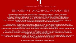Amasya'da özel bakımevinde rahatsızlanan otizmli vatandaşın ölümüne inceleme