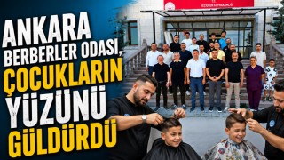 Ankara Berberler Odası, Çocukların Yüzünü Güldürdü